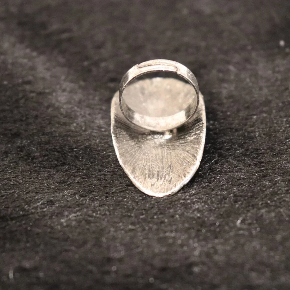 Ring in Box Costume Look with Diamonds that are Cut Glass Adjustable - Picture 3 of 4